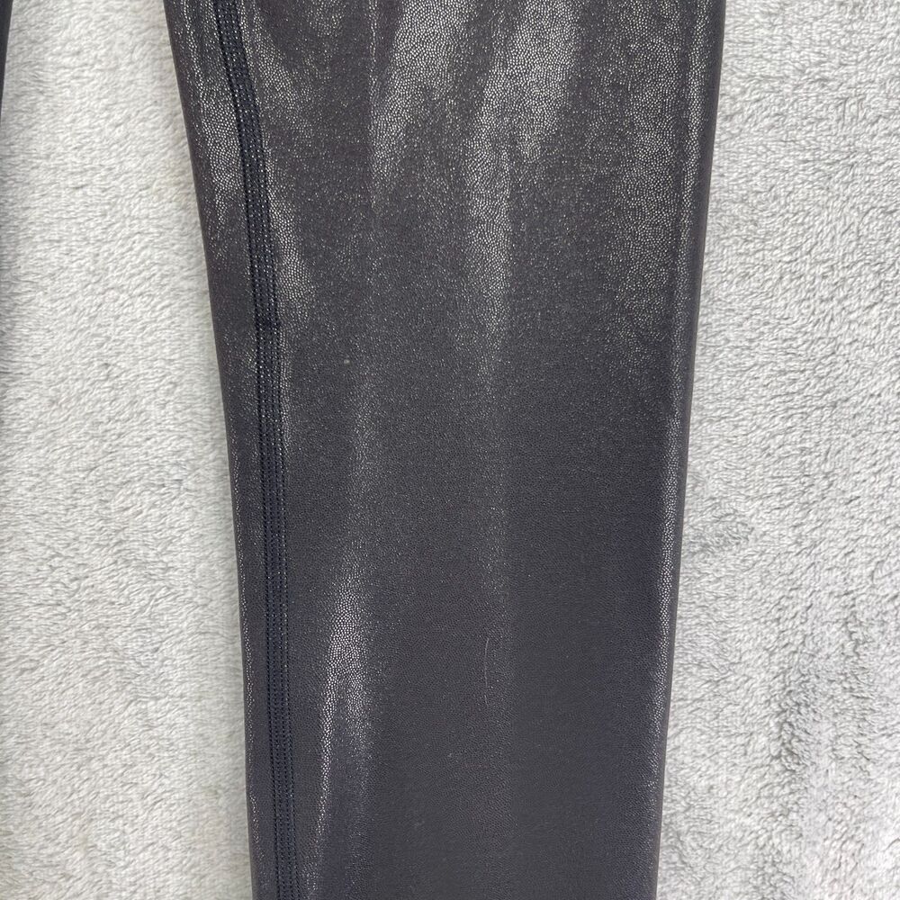 Lululemon Wunder Train 25 In Foil Leggings Womens 4 Black Stretch Yoga Running - Picture 4 of 9
